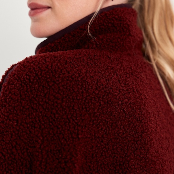 NWT OLD NAVY QUATER Zip Color Royal Velvet Size Large - Picture 5 of 6